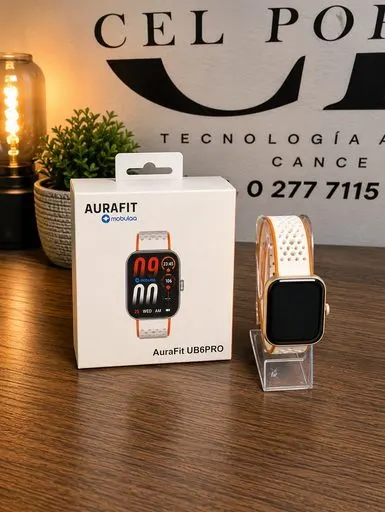 Reloj Inteligente Deportivo AuraFit UB6PRO Bluetooth