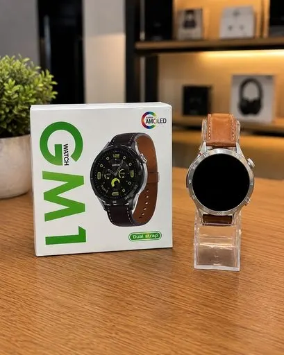 Reloj Inteligente Deportivo Estilo Clásico Pantalla AMOLED