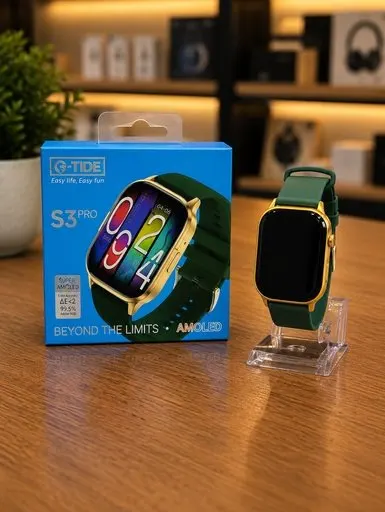 Reloj Inteligente G-Tide S3 Pro Bluetooth con Pantalla AMOLED