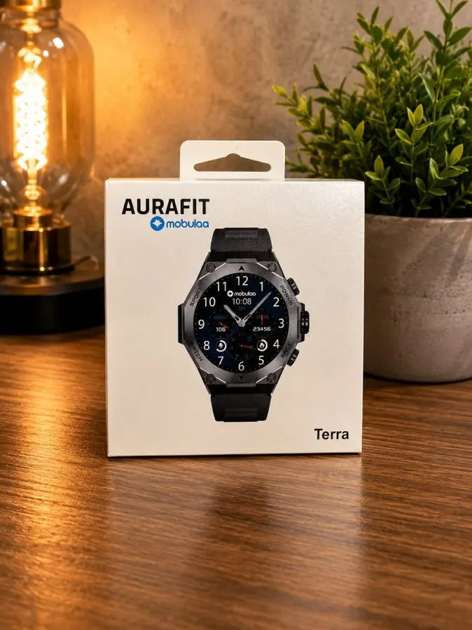 Smartwatch Mobulaa AuraFit Terra Reloj Inteligente Todoterreno